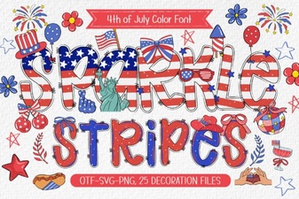 Sparkle Stripes Font: Designs & Download Guide